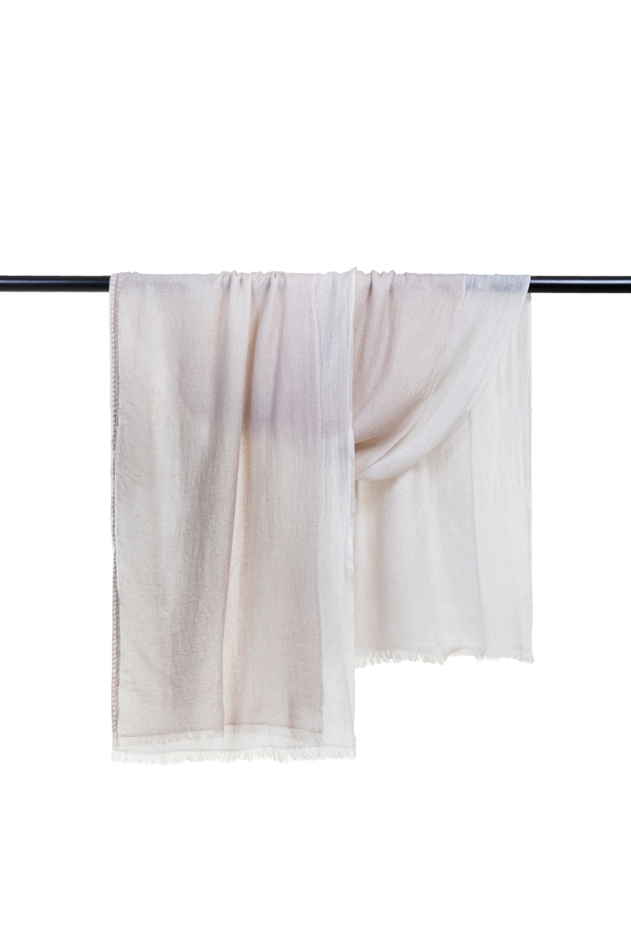 Double Layered Stole Plain Scarf | Tara Oriental