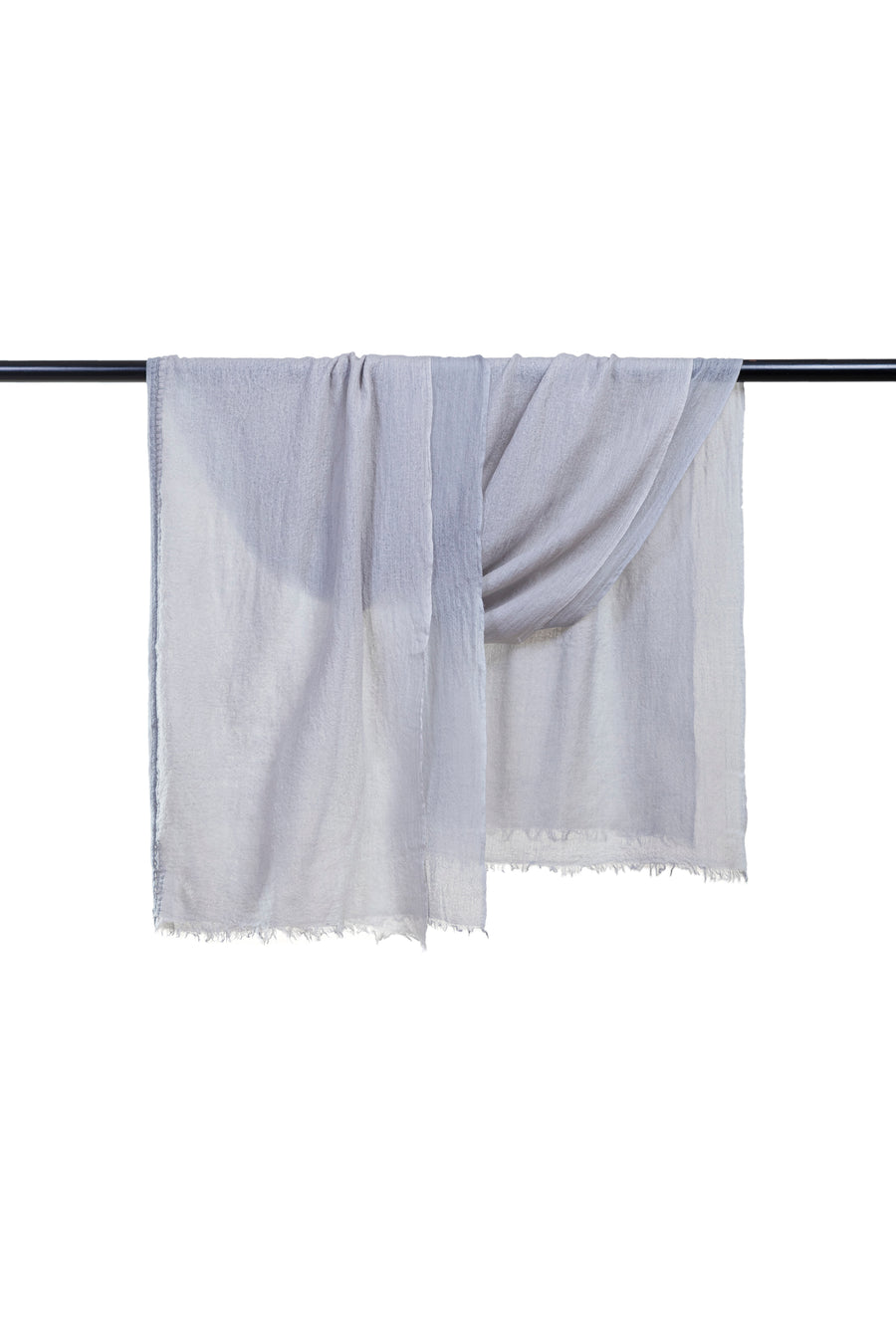 Double Layered Stole Plain Scarf | Tara Oriental