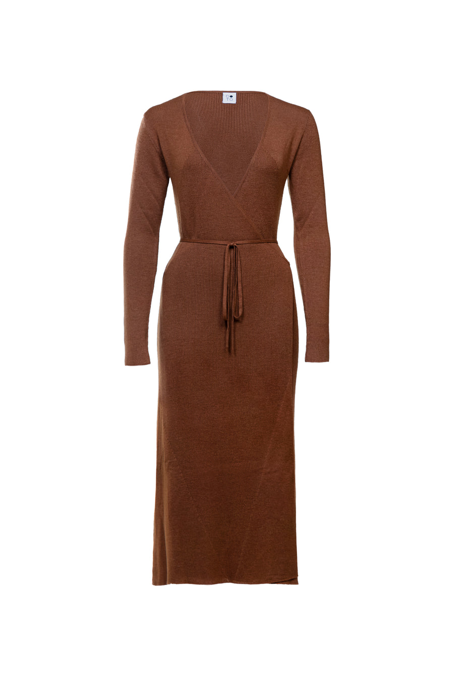 Knitted Wrap Gabrielle Dress