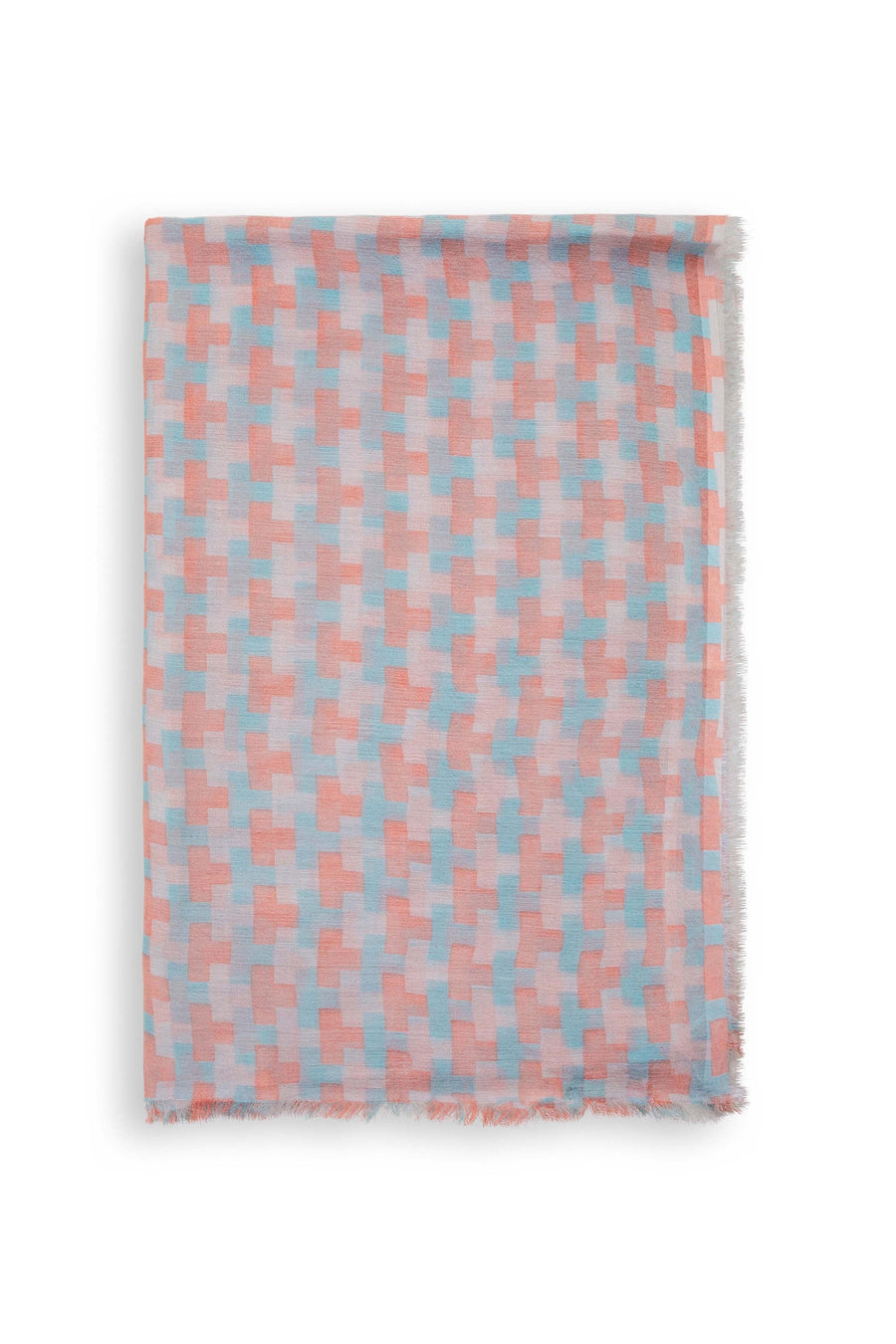 Block Printed Tile I Modal Scarf For Women