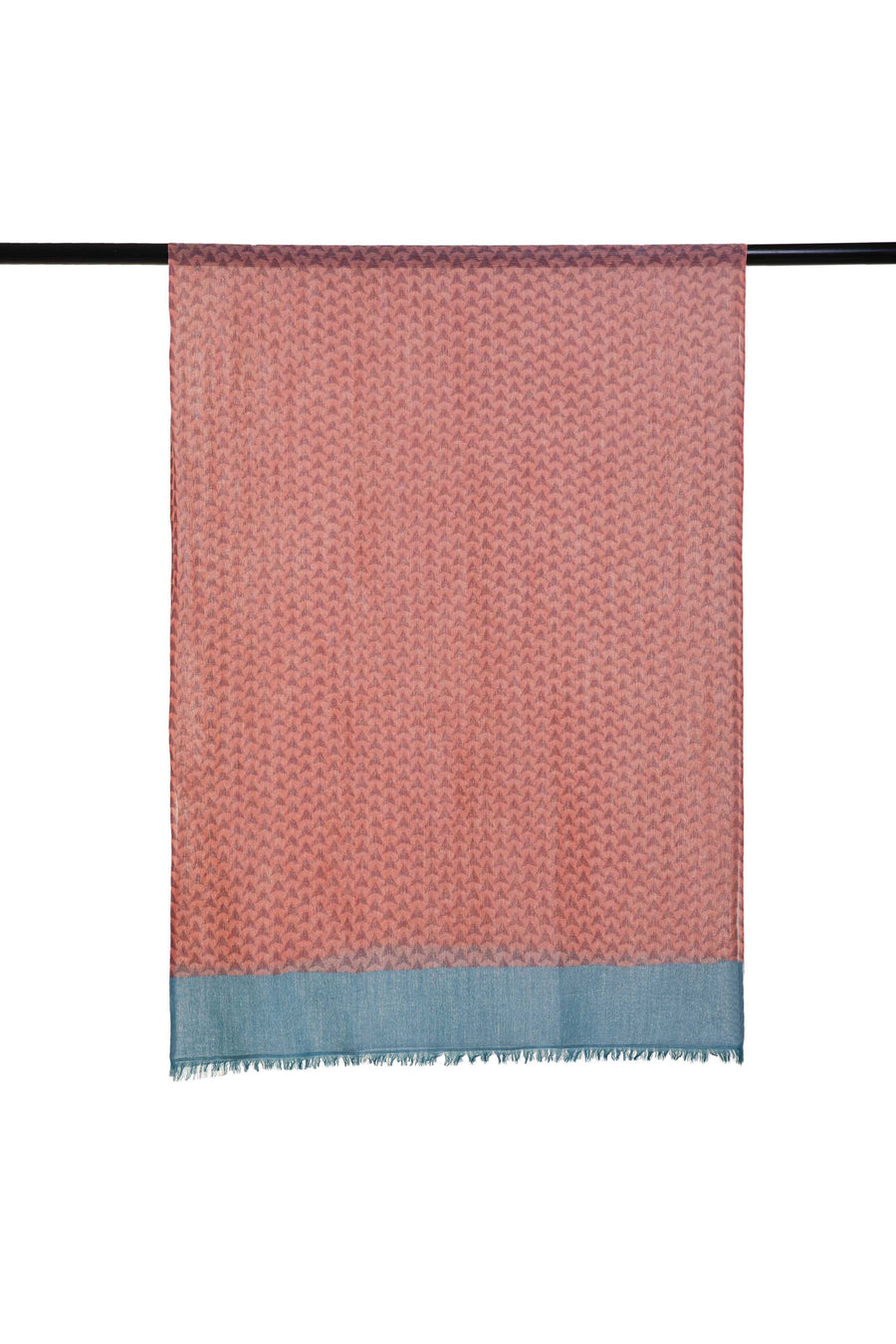 Block Printed Tile | Women Linen Scarf