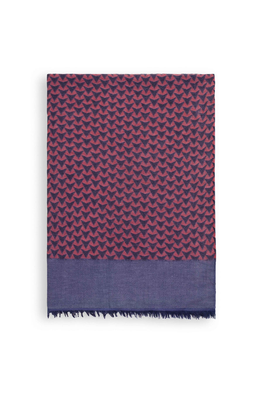 Block Printed Tile || Linen Scarf | Tara Oriental