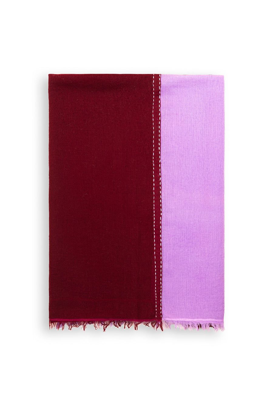 Double Layered Ombre Baby Wool Scarf | Tara Oriental