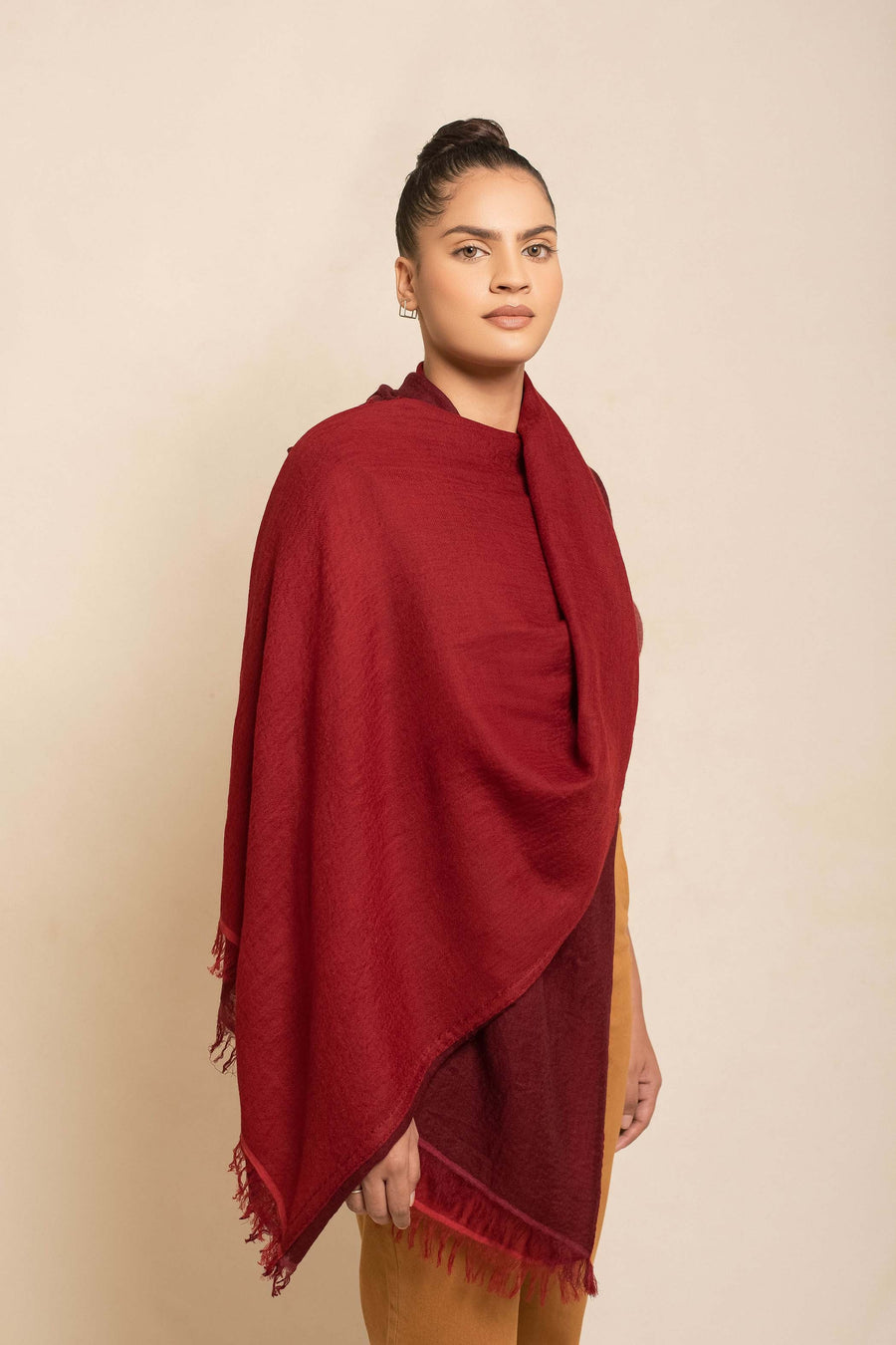 Double Layered Unisex Stole