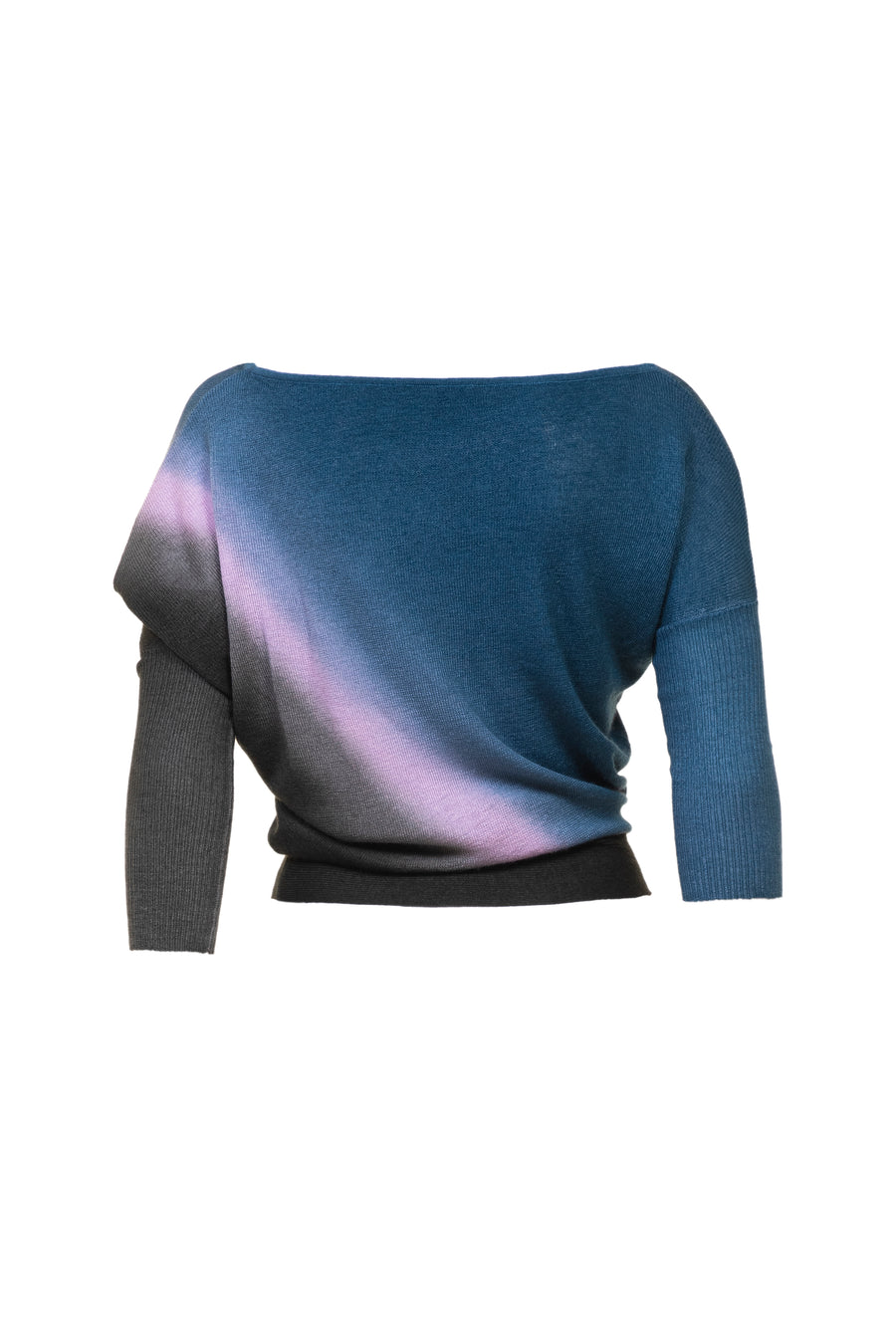 Women's Silk Wool Cashmere Esther Asymmetrical Top