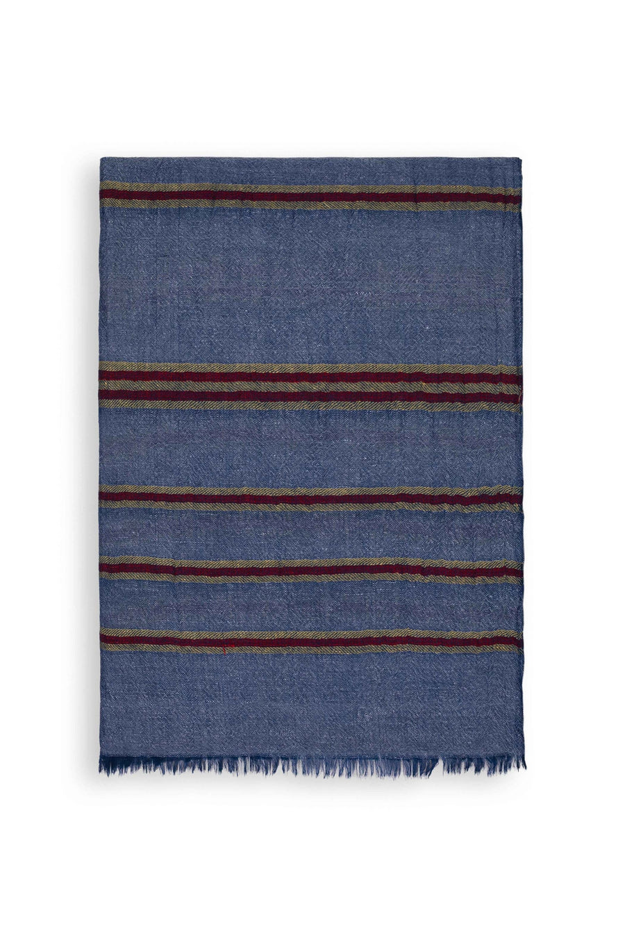 Formal Striped Yarn Dyed Unisex Scarf