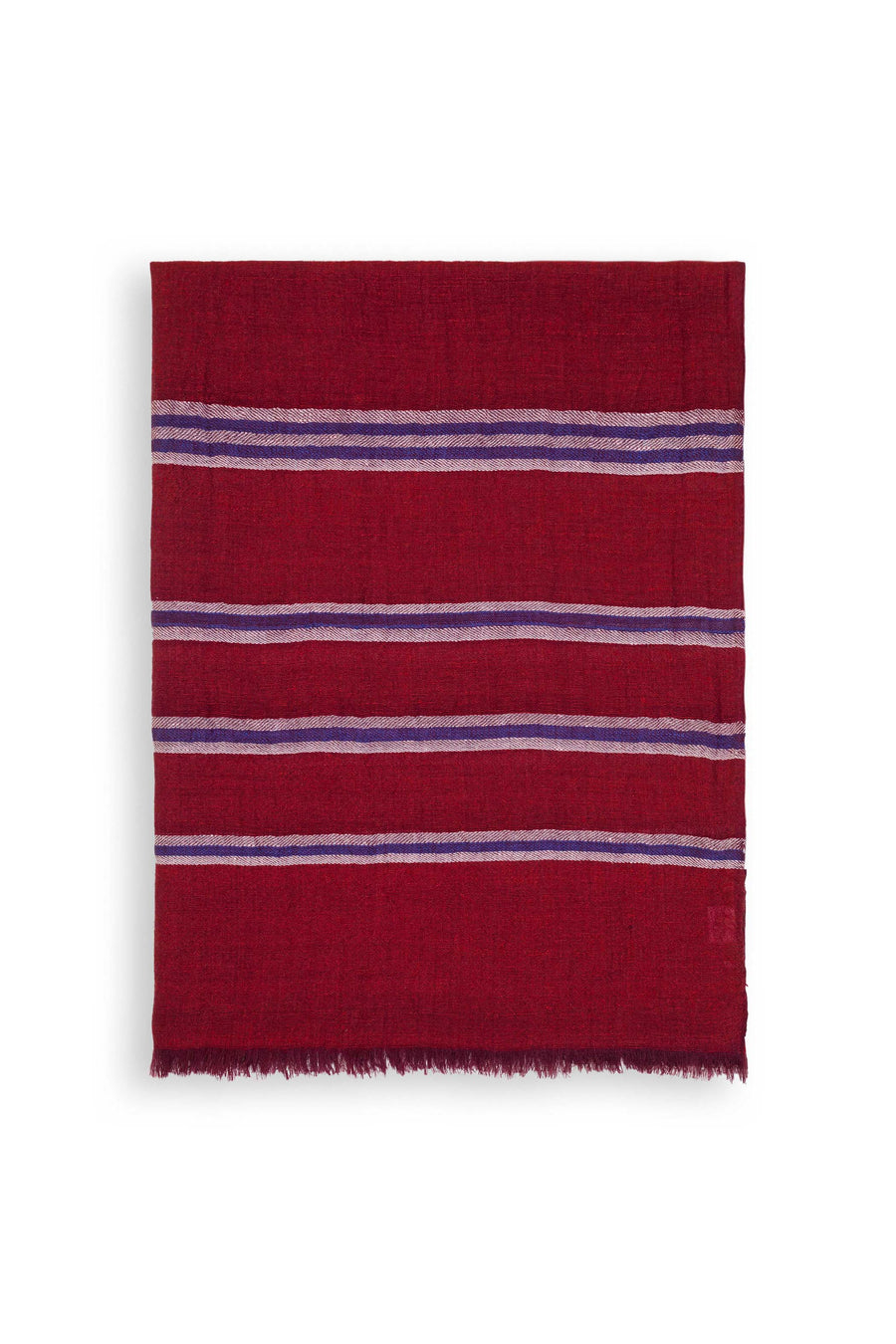 Formal Striped Yarn Dyed Unisex Scarf