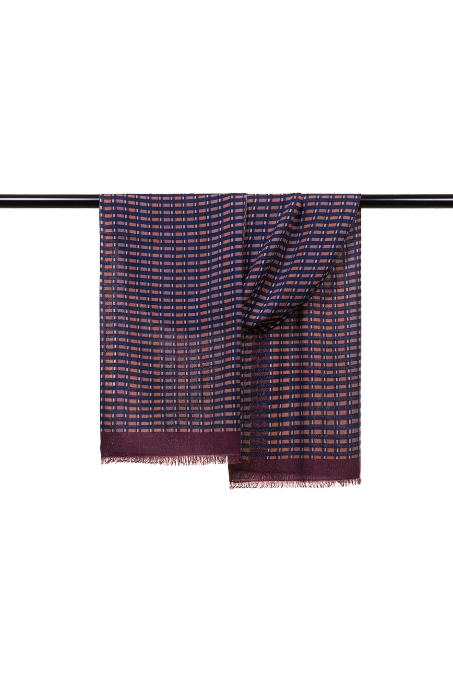 Lattice Multi Color Cashmere Scarf