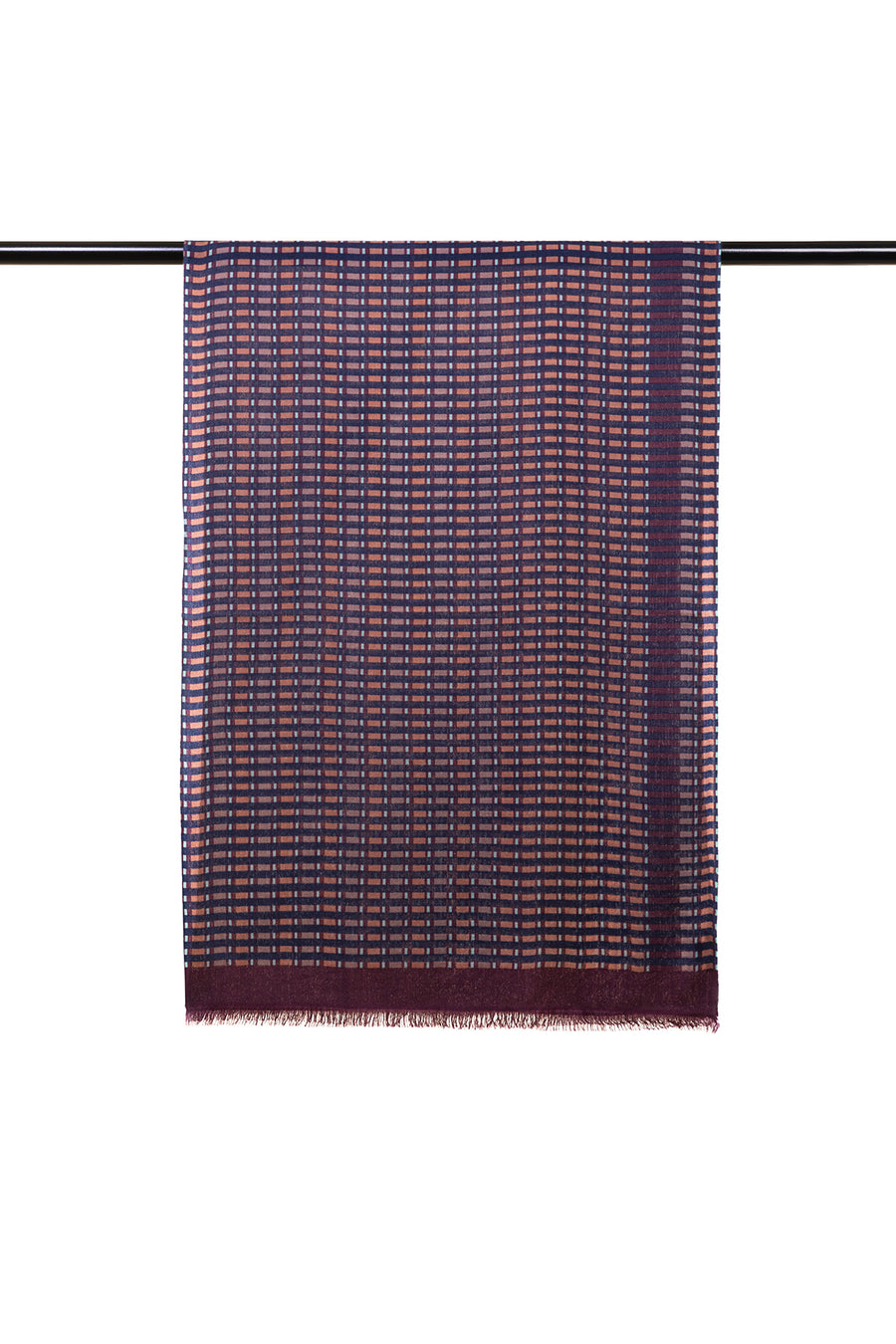 Lattice Multi Color Cashmere Scarf