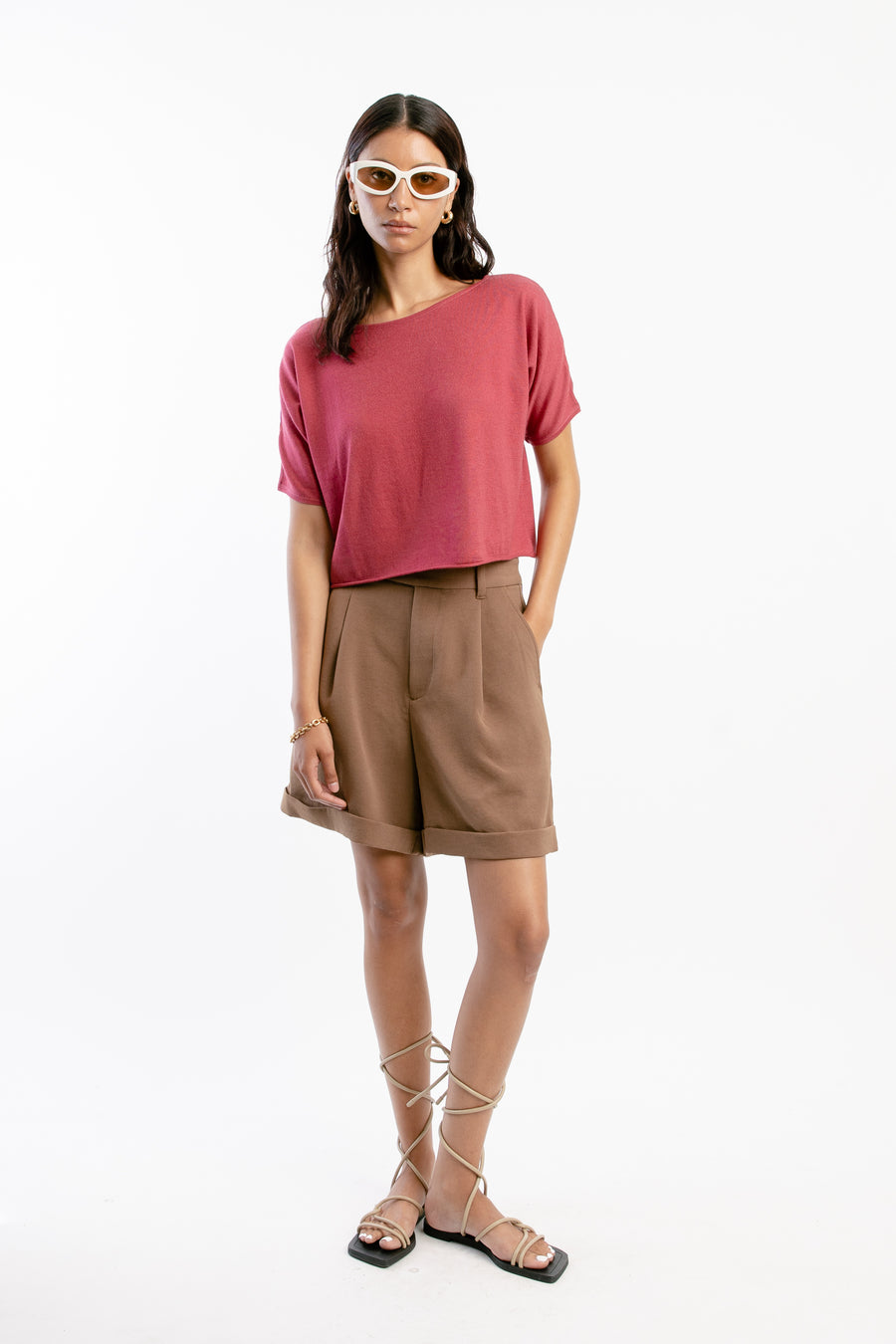 Women's Silk Wool Cashmere Helena T-shirt