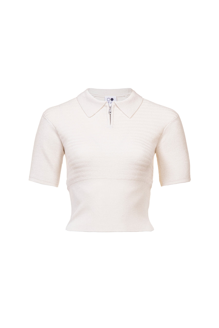 Women's Silk Wool Cashmere Martha Ribbed Polo