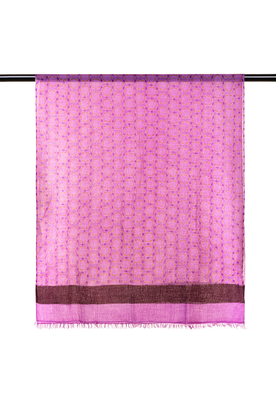 Printed Nepali Geo Baby Wool Scarf