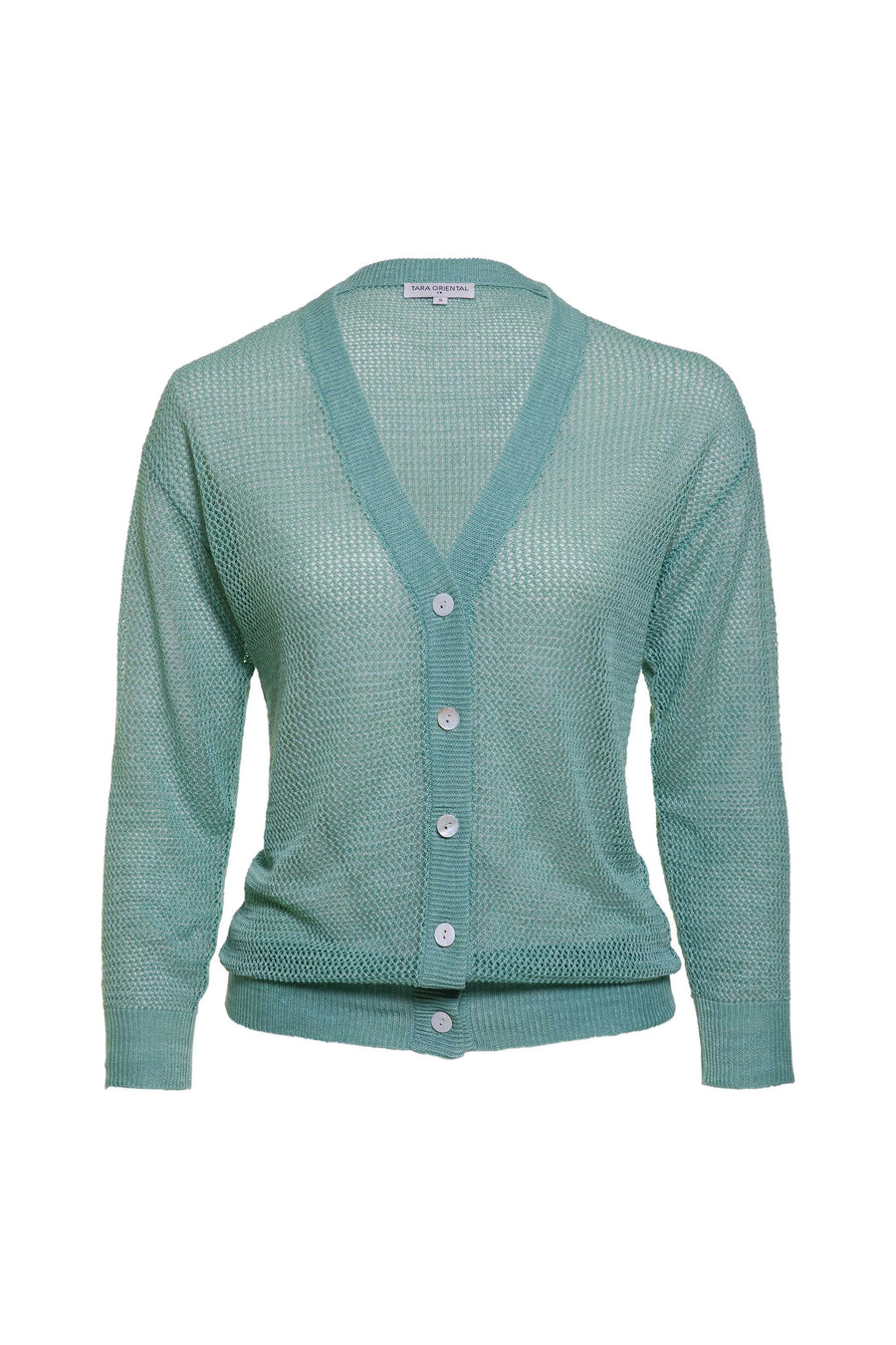 Women's Linen Textured Cardigan