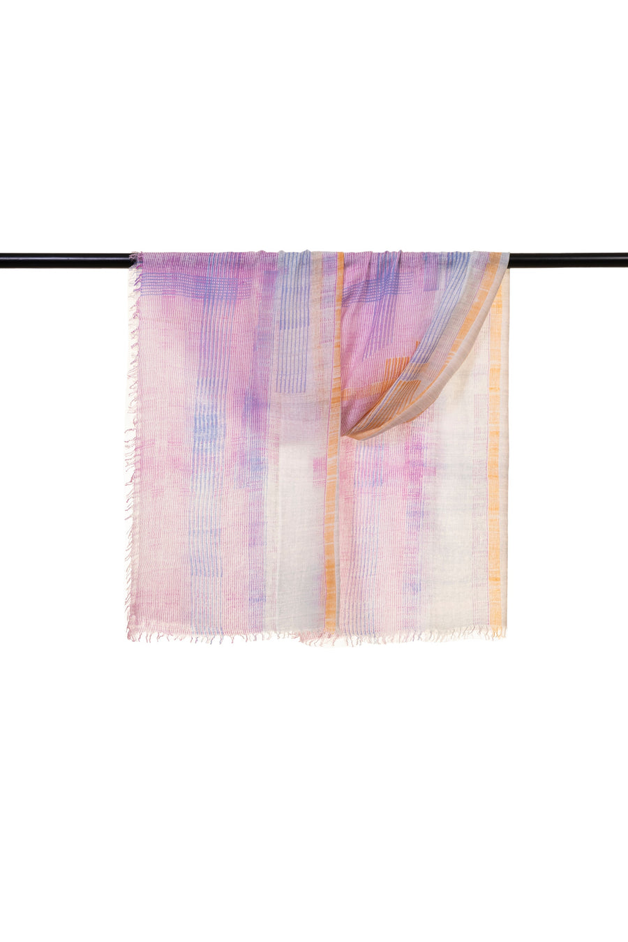 Printed Cashmere Wool Scarf