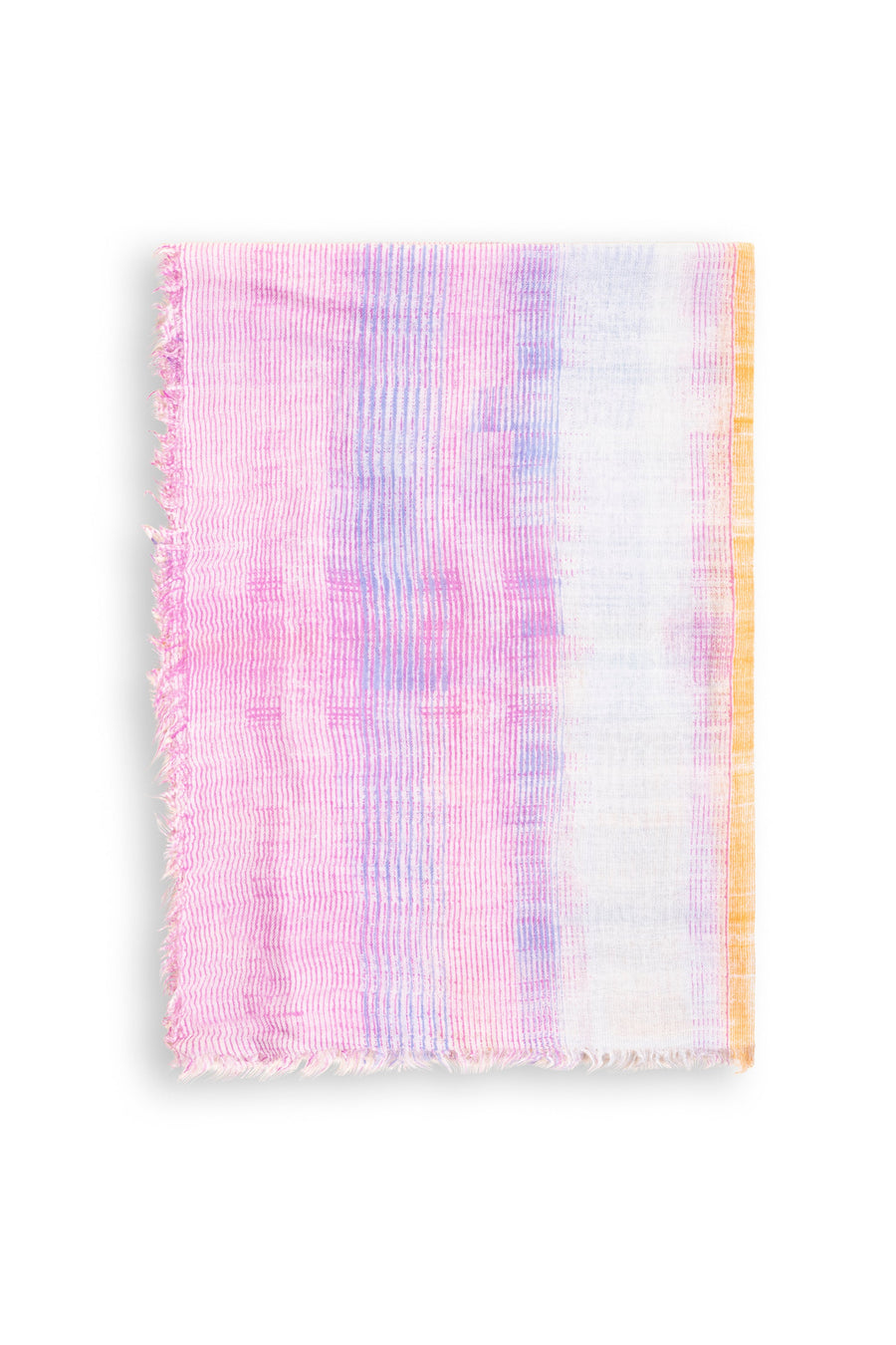 Printed Cashmere Wool Scarf