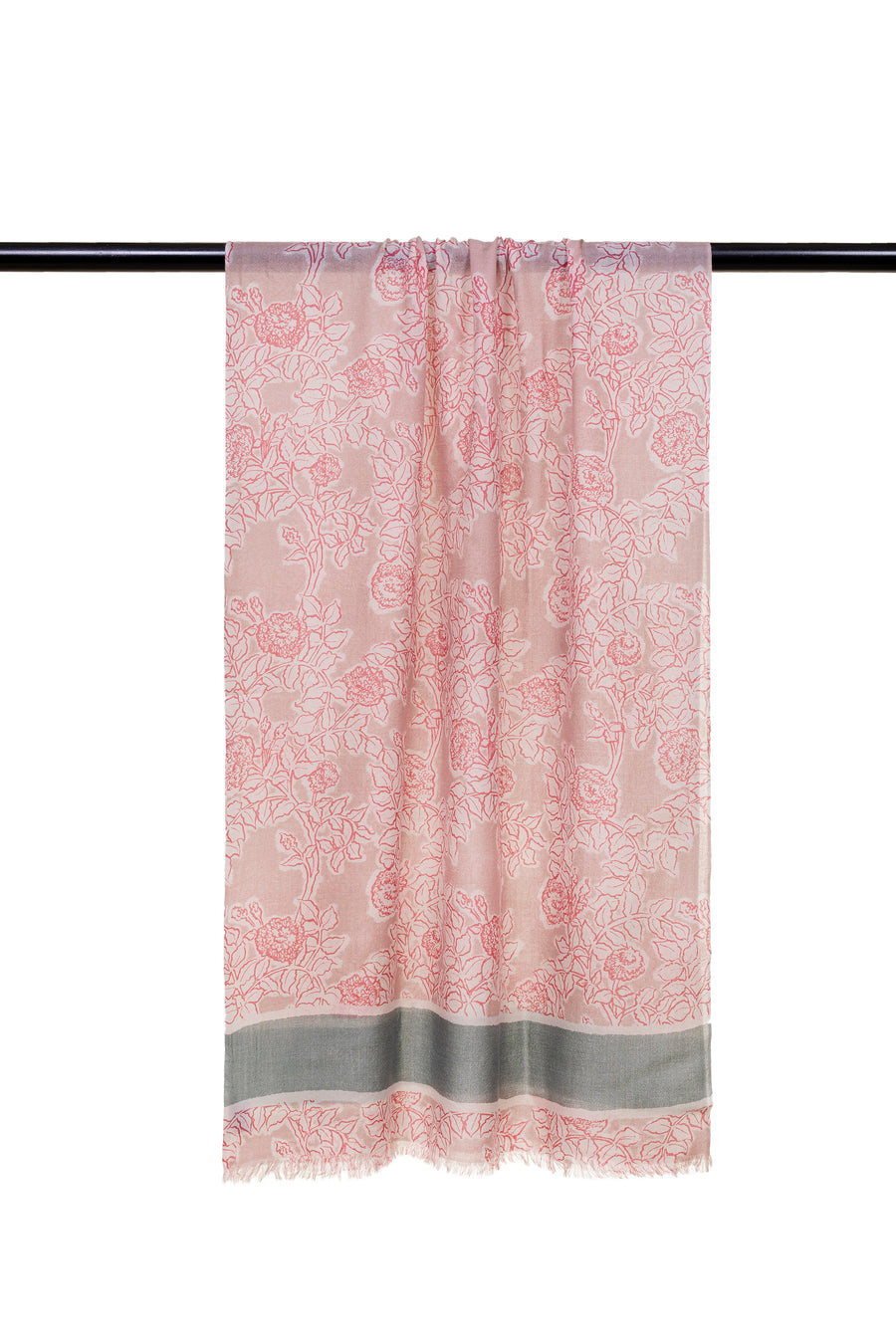 Floral Printed Baby Wool Scarf