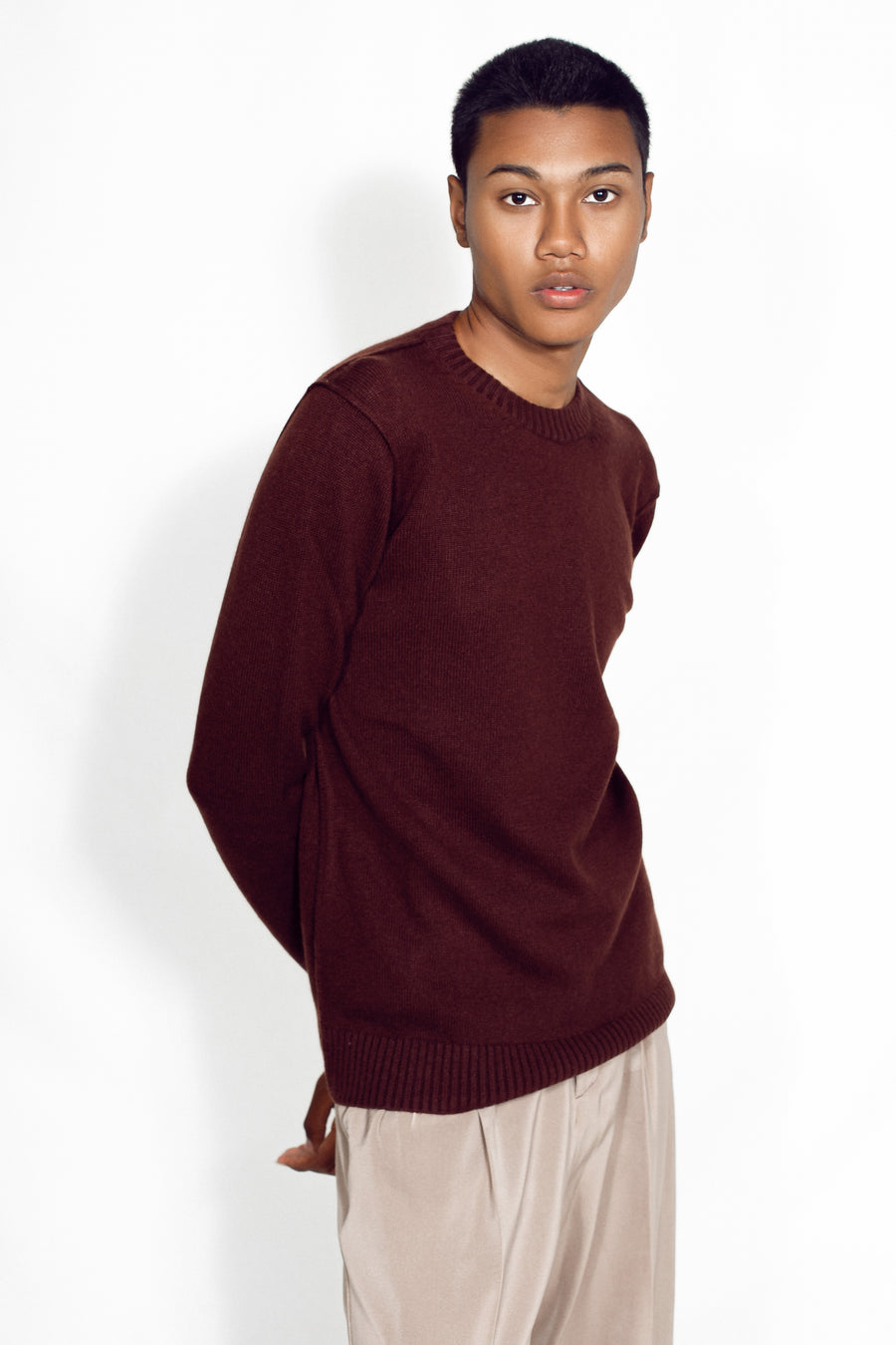 Wool and Men's  Cashmere Sweater | Premium | Tara Oriental