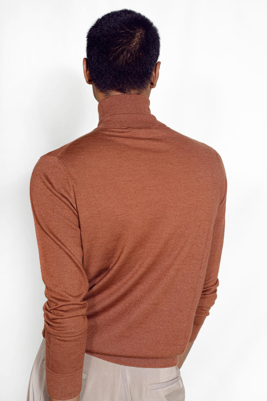 Premium Sustainable Men's Cashmere Sweater  | Tara Oriental