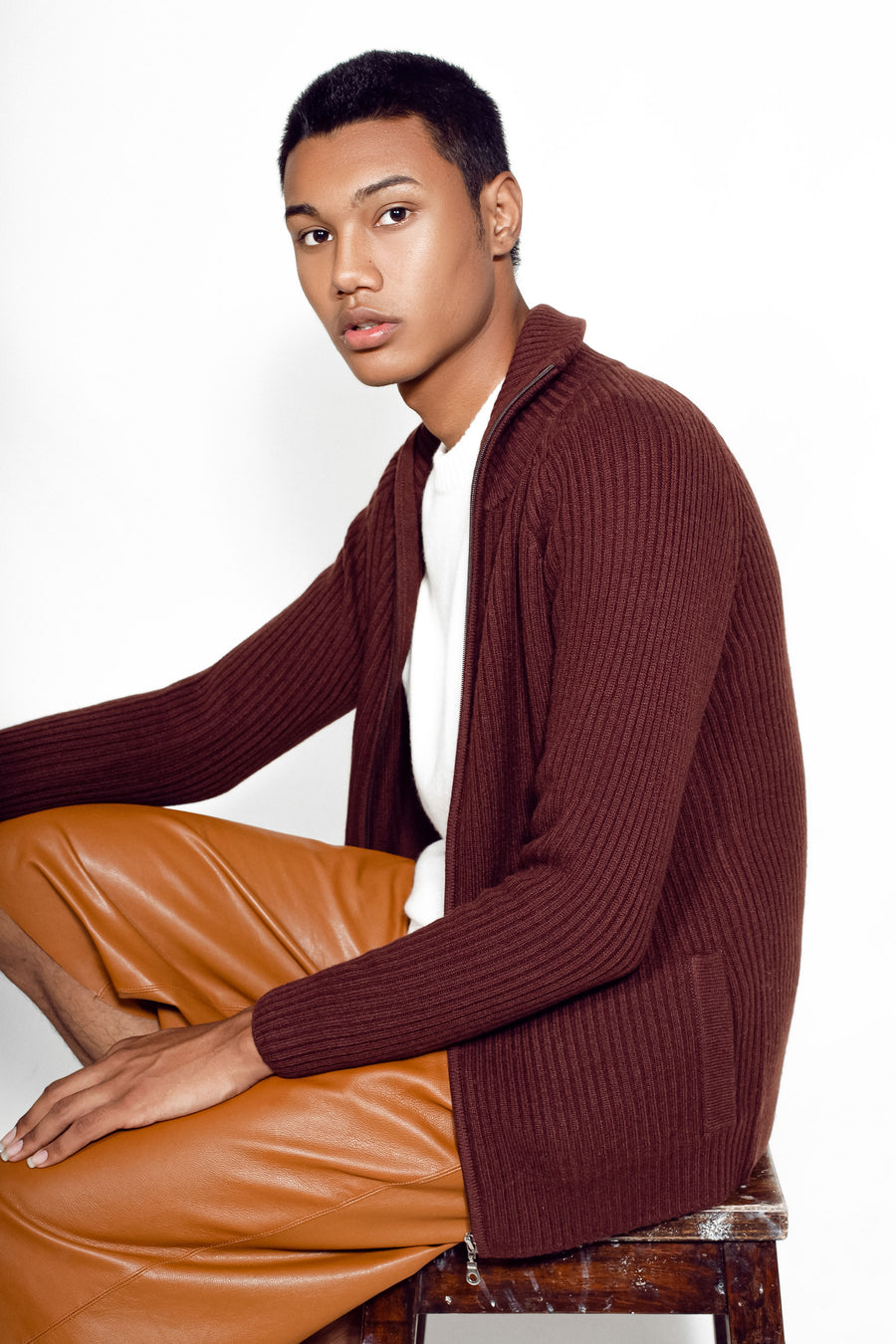 Sustainable Men's Cashmere  Premium  Sweater | Tara Oriental