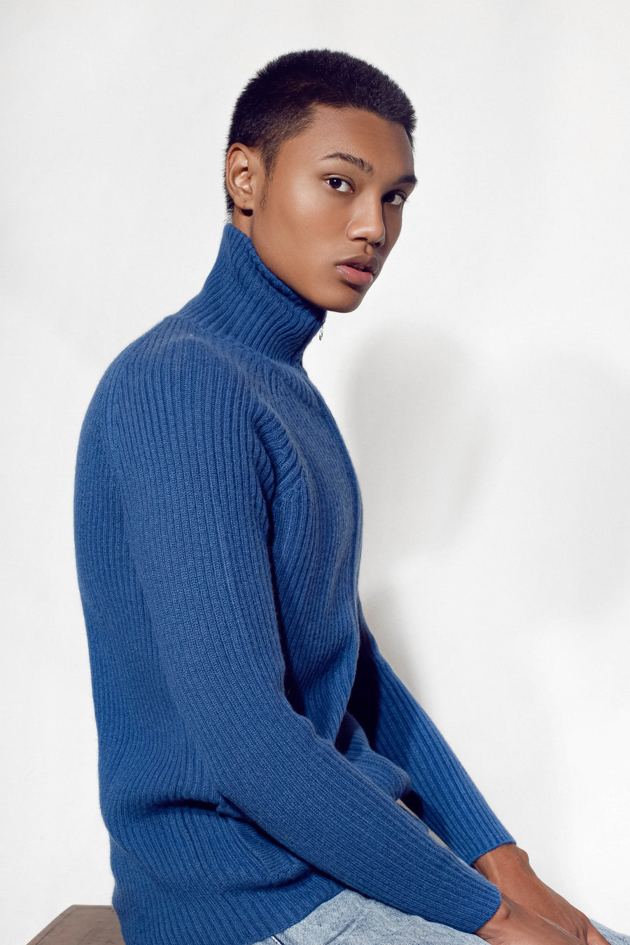 Sustainable Men's Cashmere Wool Sweater | Tara Oriental