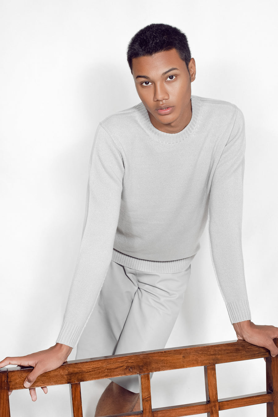 Wool and Men's  Cashmere Sweater | Premium | Tara Oriental