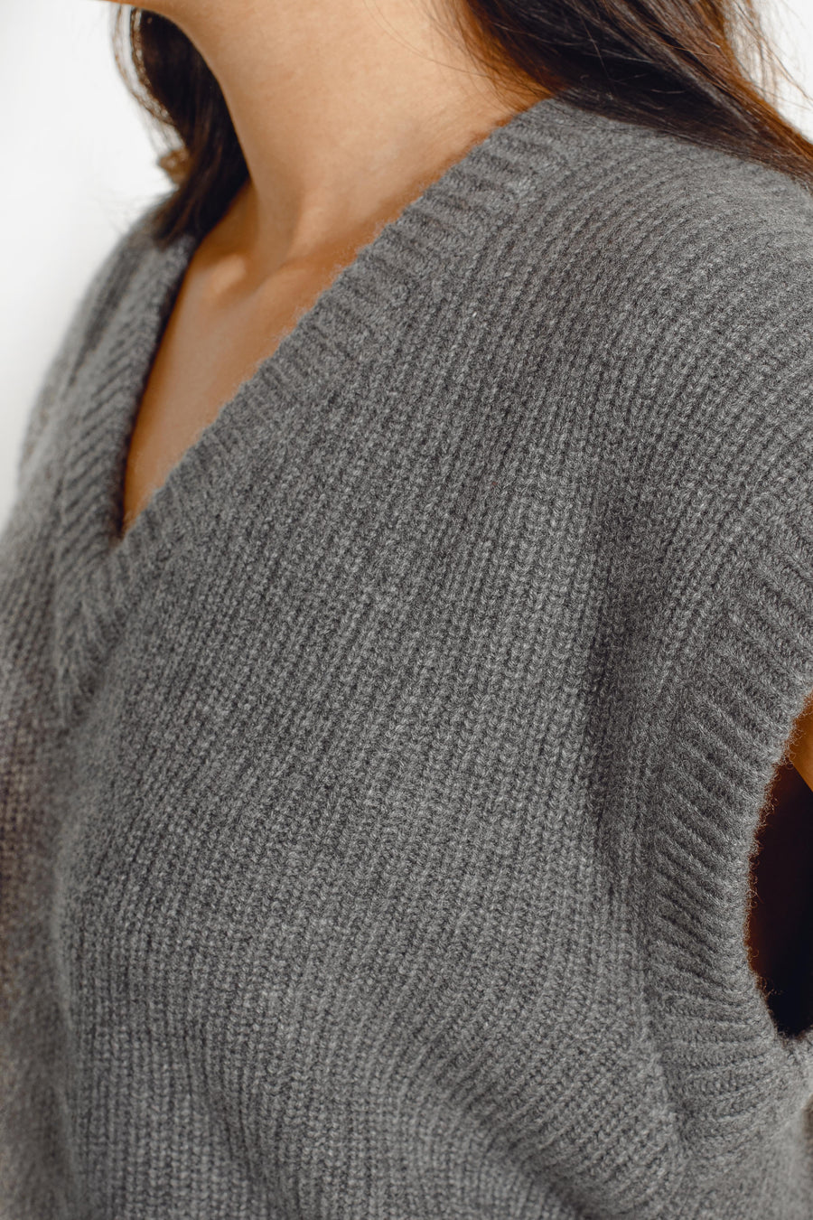 Women's Wool Cashmere Tacy Sleevess