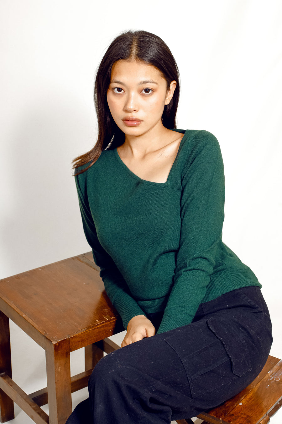 Women's Cashmere Jade Sweater