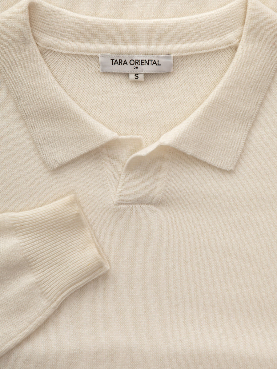 Mens Cashmere Polo