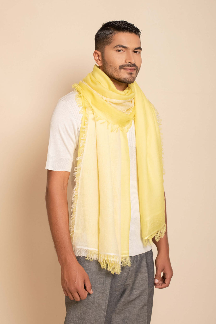 Double Layered Unisex Stole | Tara Oriental