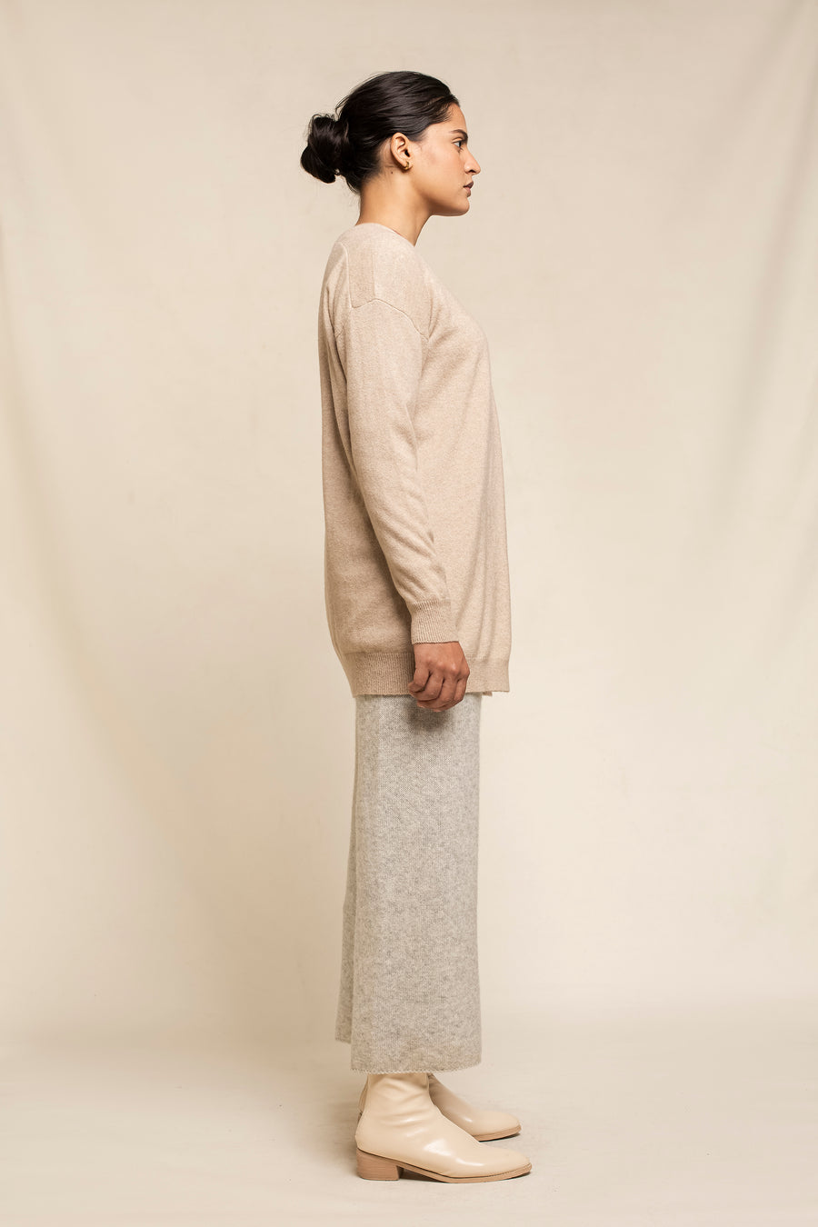 Women's Cashmere Maxi Cardigan