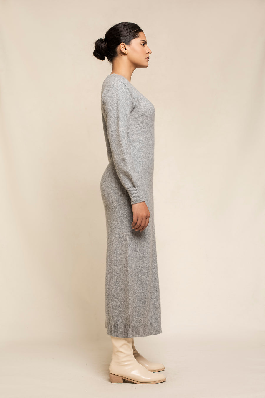 Women's Cashmere Silk Maxi Dress