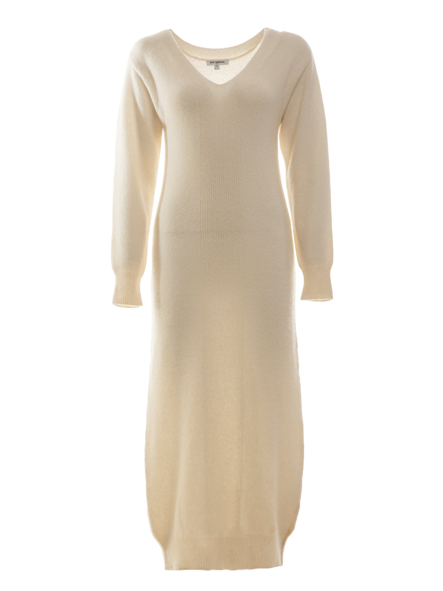 Women's Cashmere Silk Maxi Dress