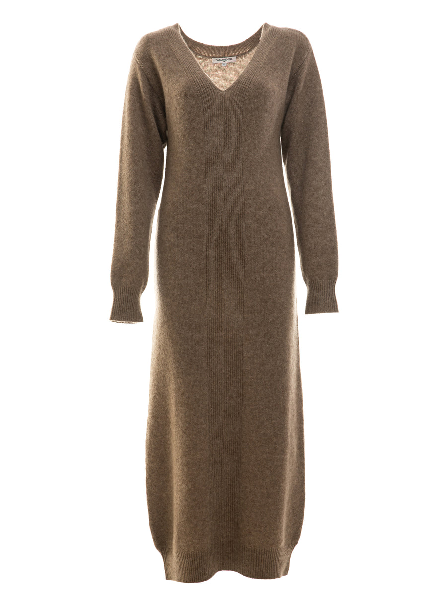 Women's Cashmere Silk Maxi Dress