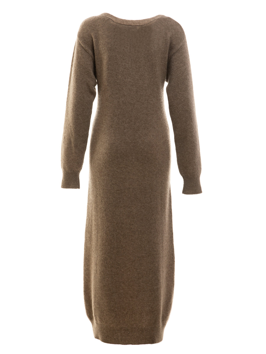 Women's Cashmere Silk Maxi Dress