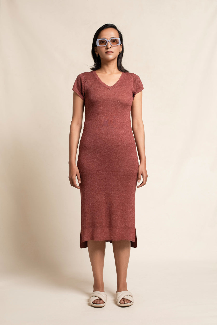 Women's Cashmere Linen Everyday Summer Dress