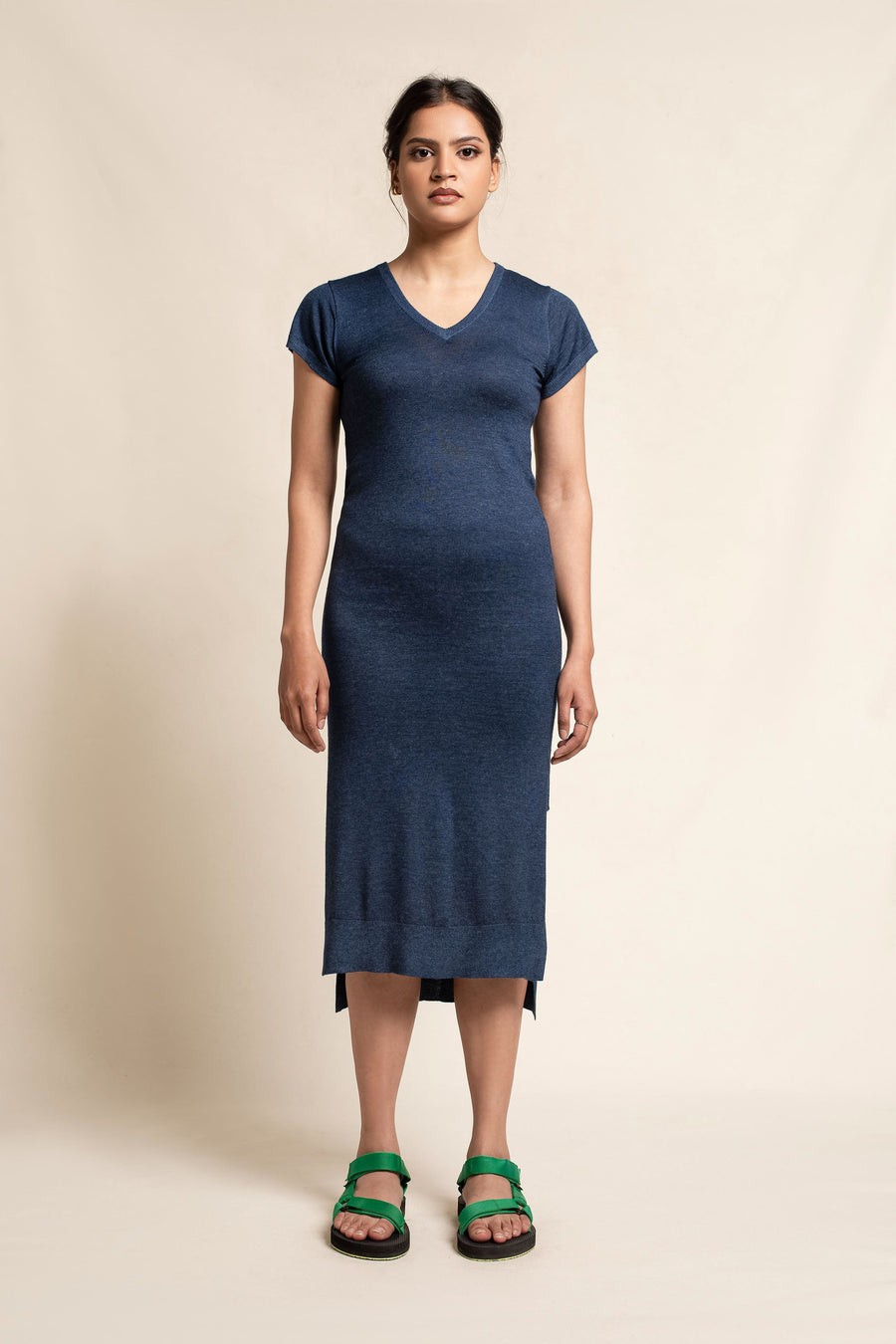 Women's Cashmere Linen Everyday Summer Dress