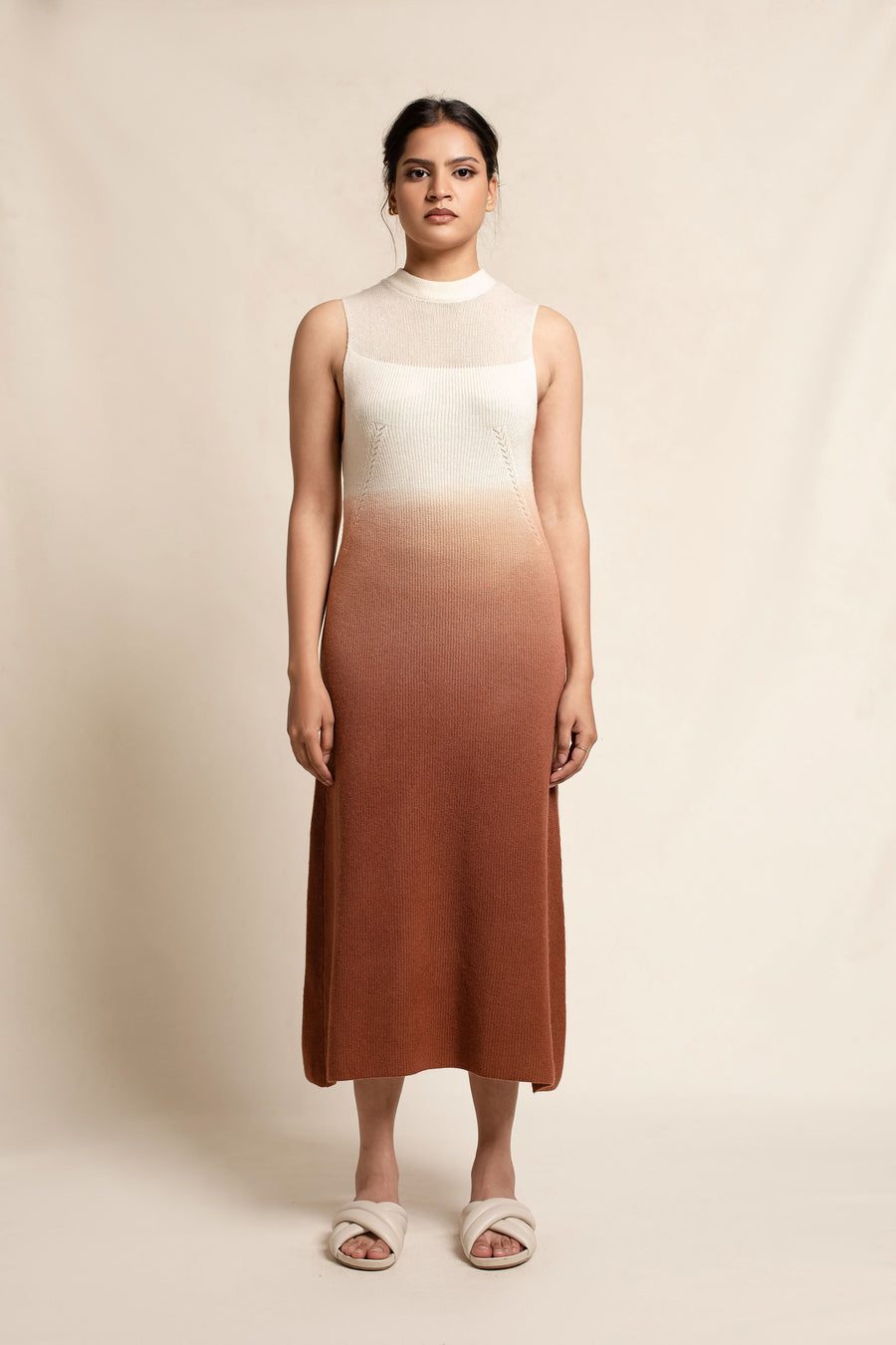 Women's Cashmere  Ombre Dress