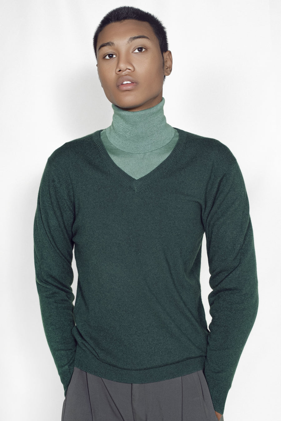 Sustainable Cashmere Sweater Mens| Premium | Tara Oriental