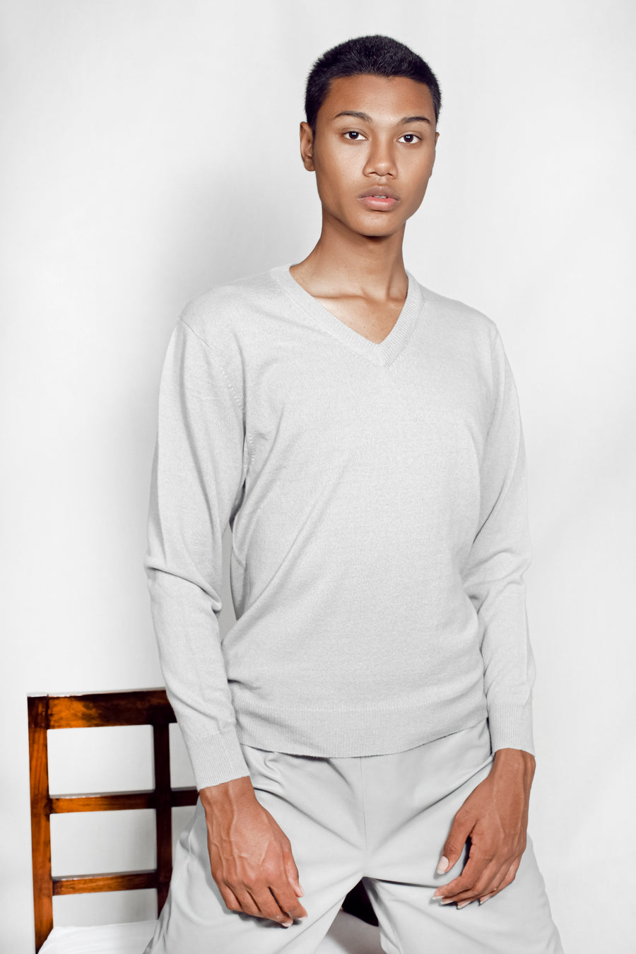 Premium Tara Oriental Sustainable Men's Cashmere Sweater 