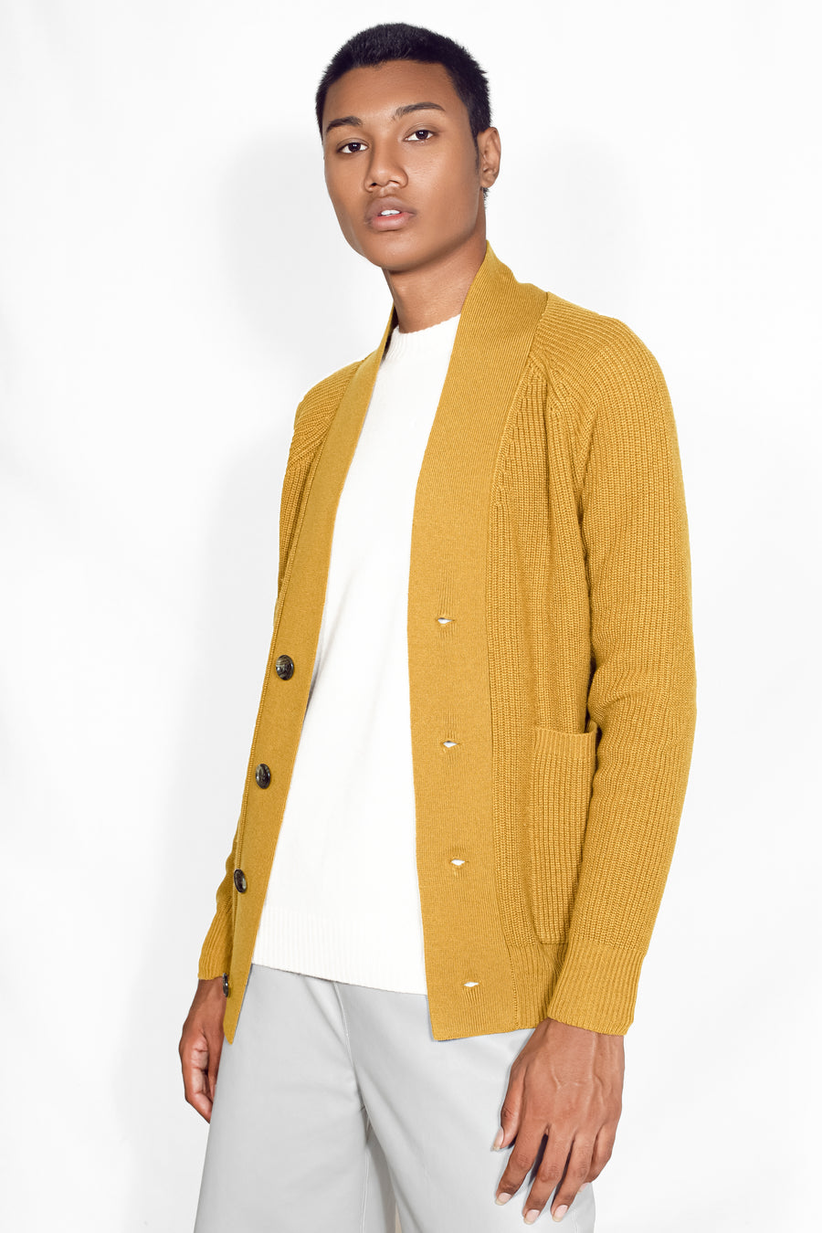 CARDY Sustainable Men's Cashmere Cardigan | Made in Nepal