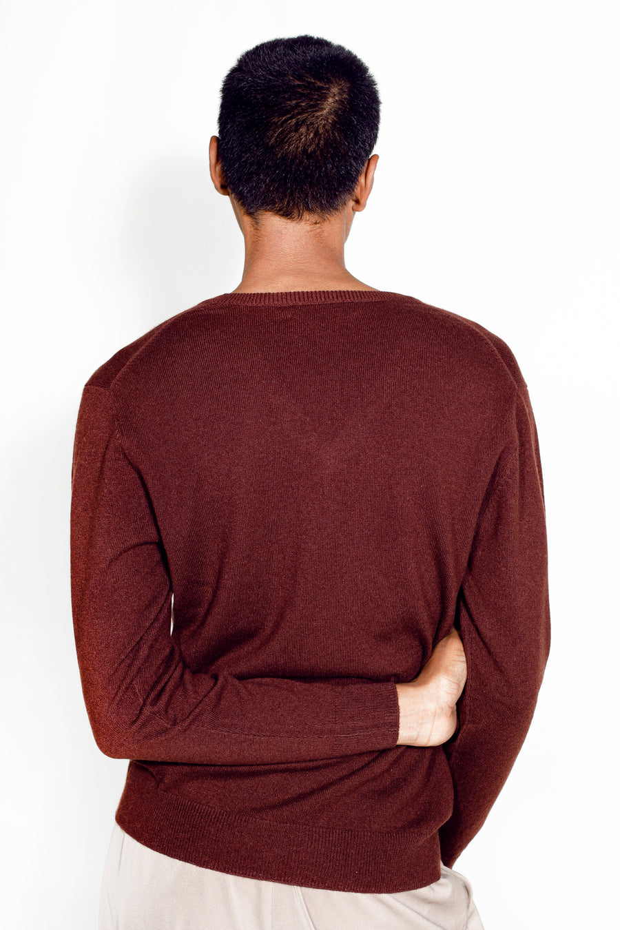 Sustainable Cashmere Sweater Mens| Premium | Tara Oriental