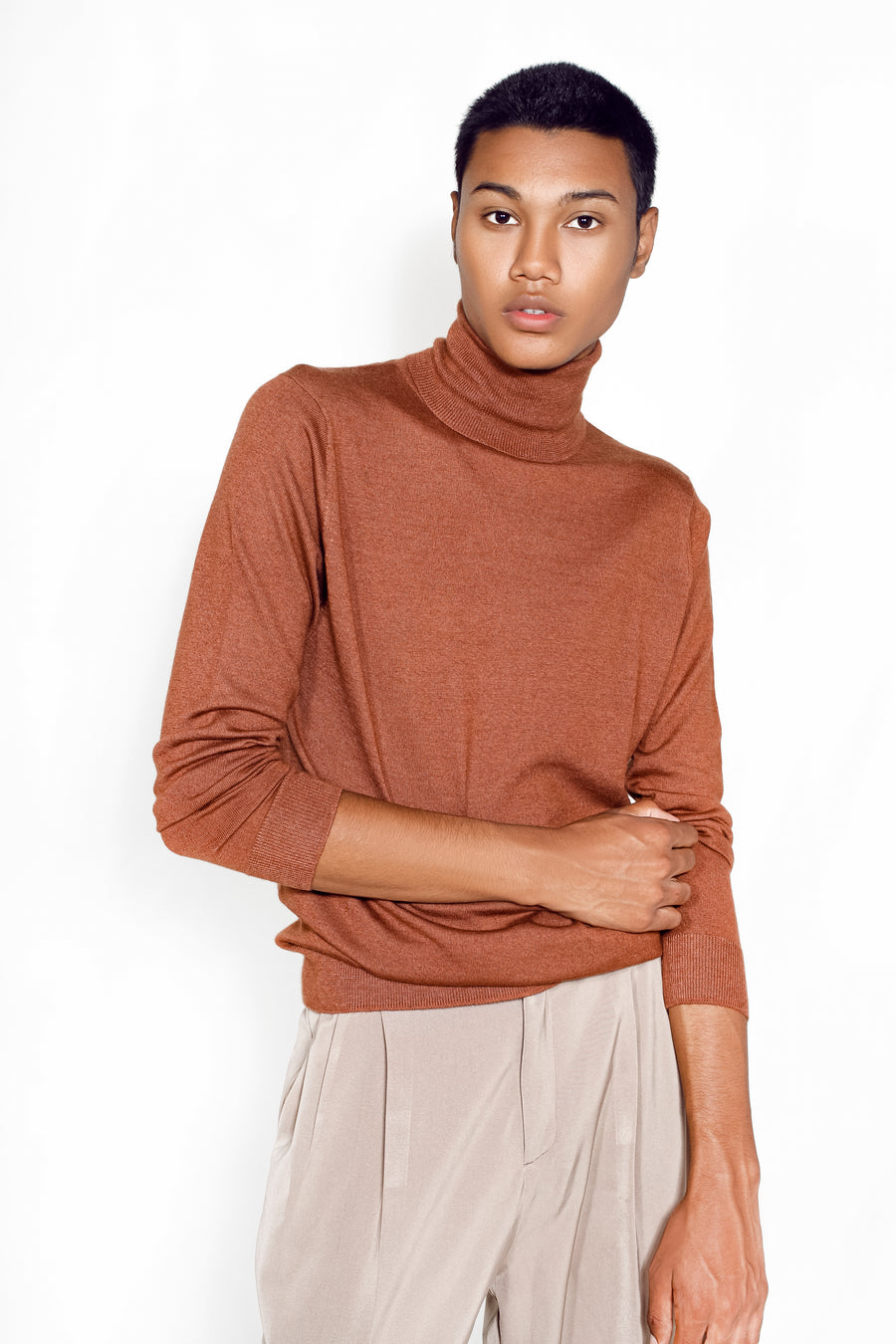  Tara Oriental Mens Cashmere Sweater | Premium 