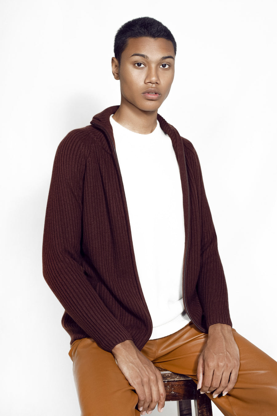 Sustainable Men's Cashmere  Premium  Sweater | Tara Oriental