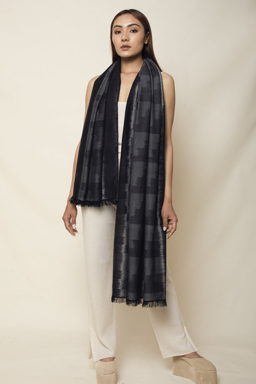 Hand Women Ikat Scarf | Tara Orinetal Scarf Shop