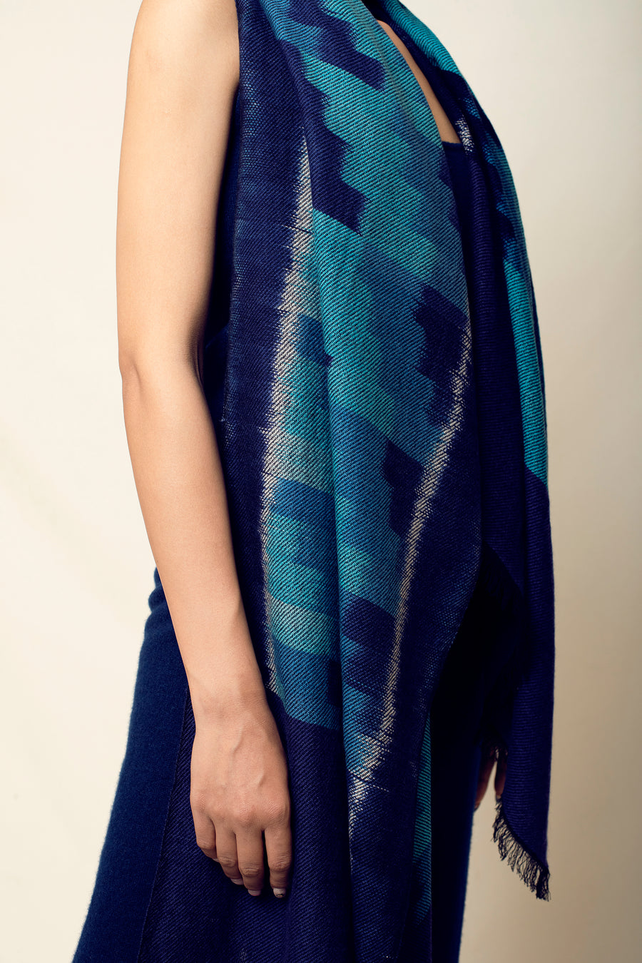 Hand Women Ikat Scarf | Premium  Women Scarf  | Tara Orinetal