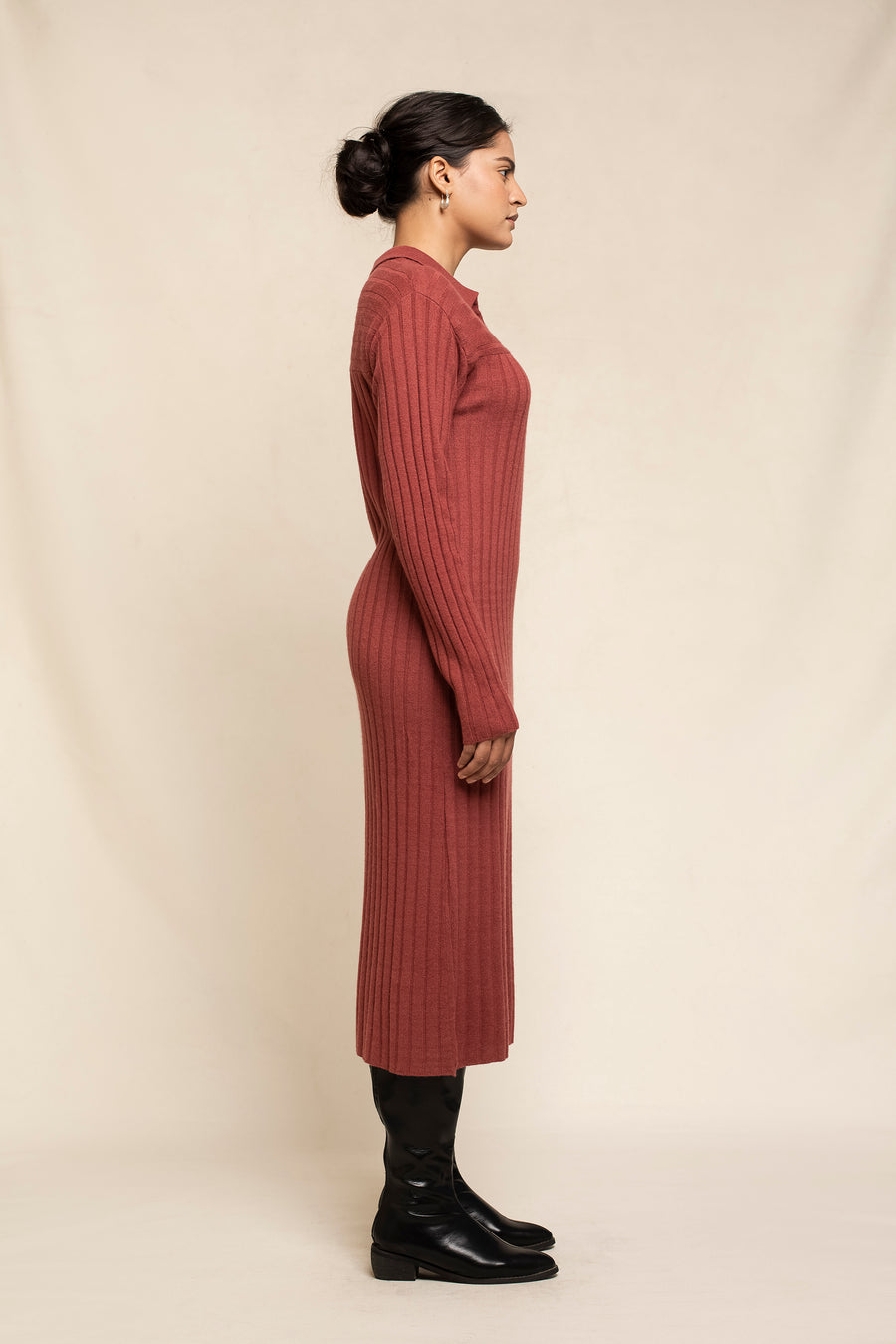 Women's Cashmere Midi Dress