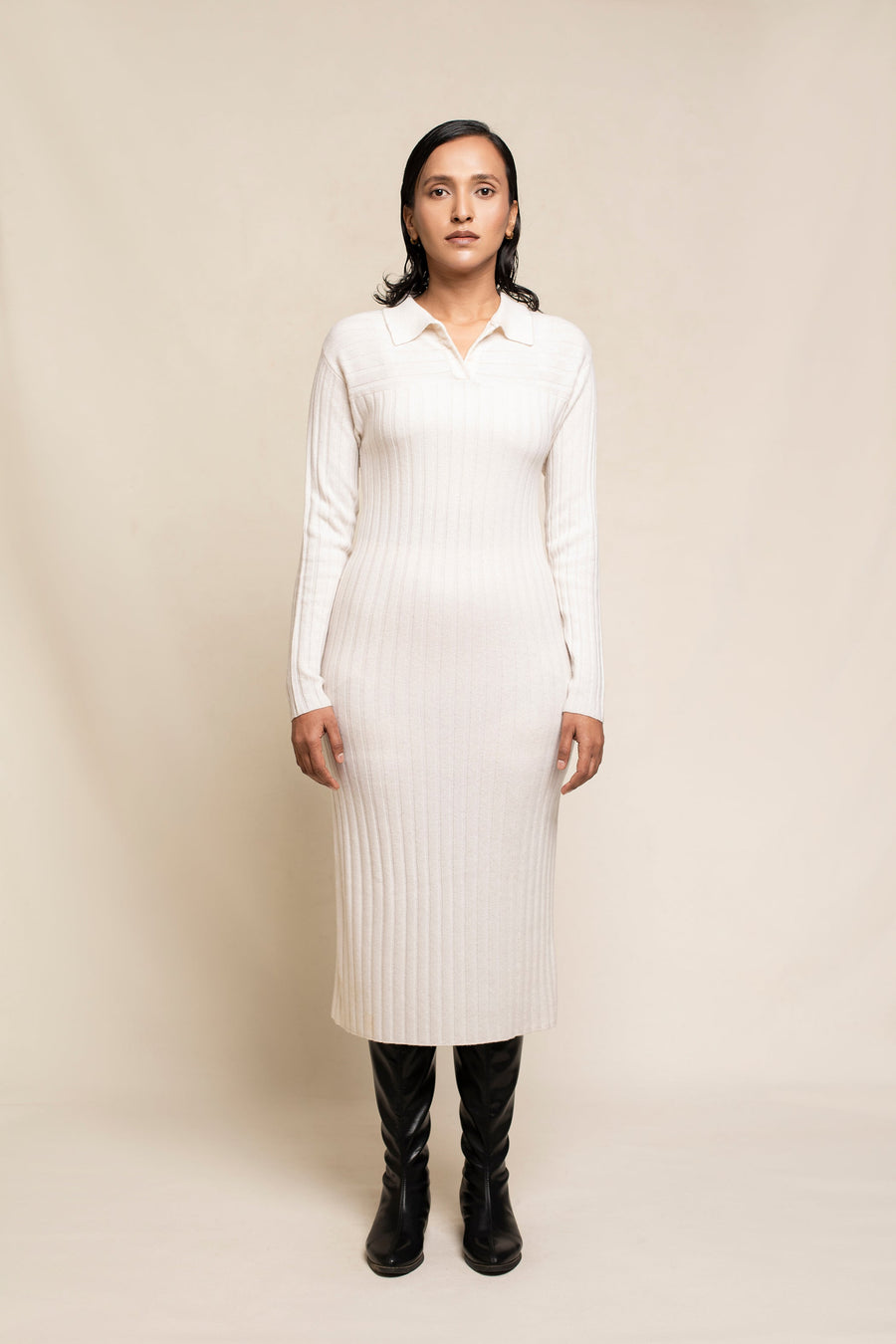 Women's Cashmere Midi Dress