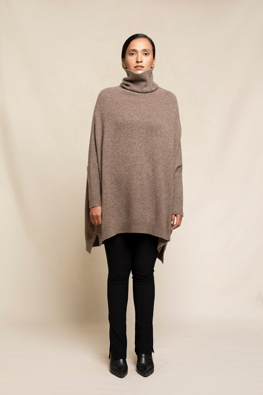 Women's Cashmere Silk Maxi Jumper