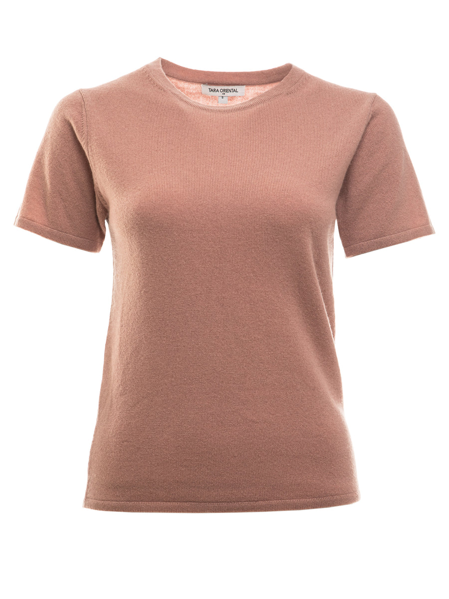 Women's Cashmere Basic T-Shirt