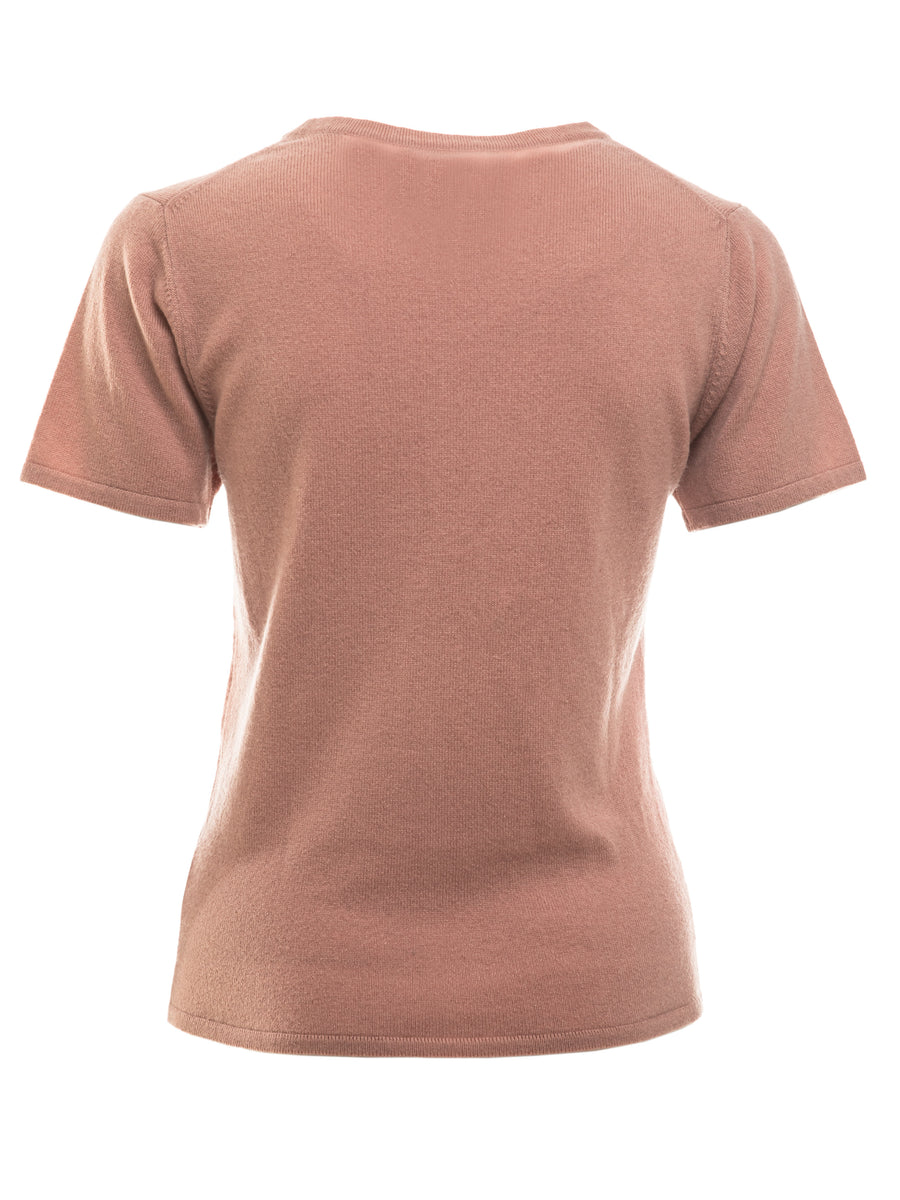 Women's Cashmere Basic T-Shirt